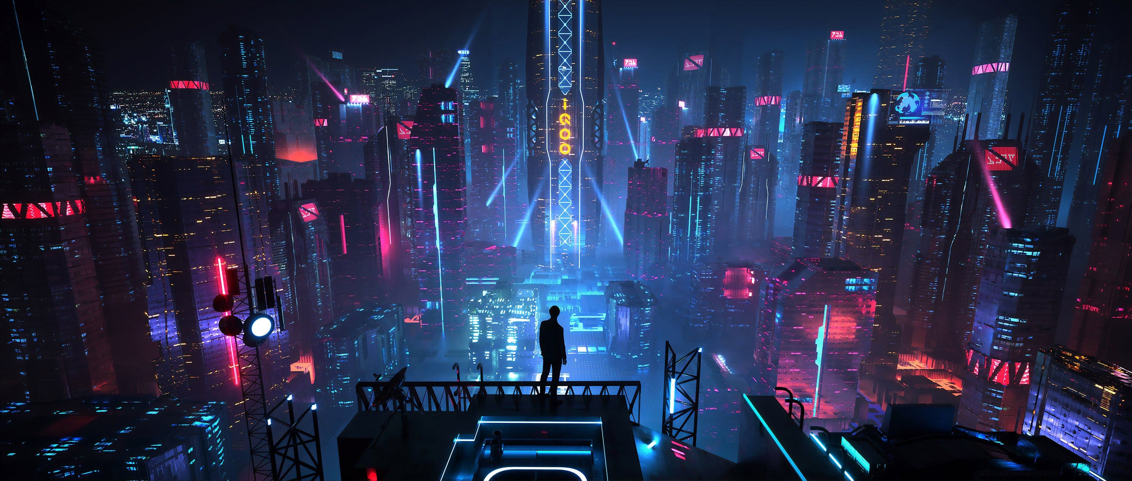 Futuristic City Image